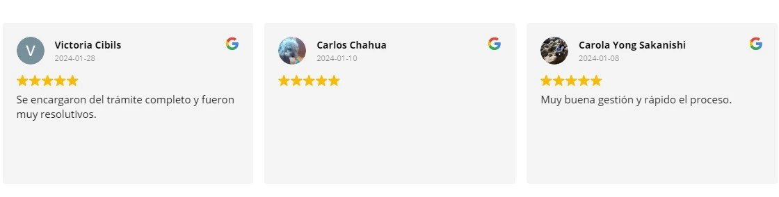 opiniones clientes satisfechos google